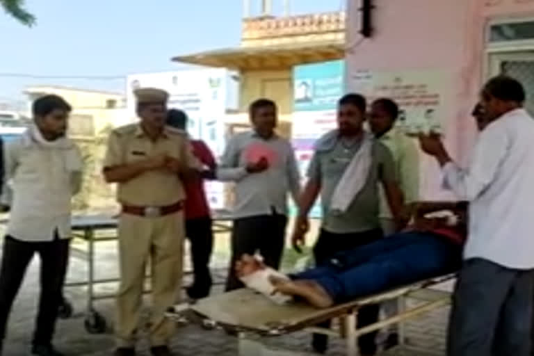 Bike and truck accident in Jhunjhunu