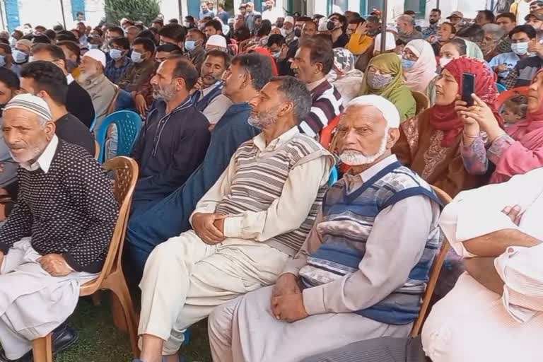 PDP One Day Convention In Srinagar: سرینگر میں پی ڈی پی کی جانب سے یک روزہ کنونشن منعقد