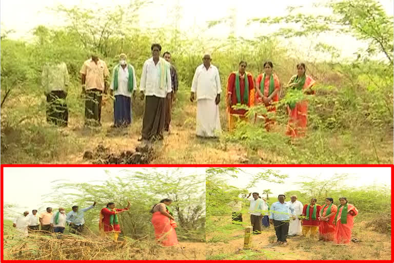 amaravathi farmers on plots