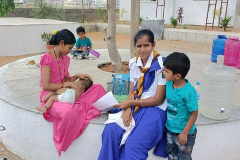 Asha worker took care of Muslim girl child's child