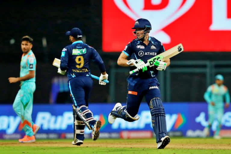 Gujarat Titans won against Lucknow Super Giants, Indian Premier League 2022, Mumbai Wankhede Stadium,  Indian Premier League news, ಲಖನೌ ಸೂಪರ್​ ಜೇಂಟ್ಸ್​ ವಿರುದ್ಧ ಗುಜರಾತ್​ ಟೈಟಾನ್ಸ್​ಗೆ ಜಯ, ಇಂಡಿಯನ್​ ಪ್ರೀಮಿಯರ್ ಲೀಗ್ 2022, ಮುಂಬೈನ ವಾಂಖೆಡೆ ಮೈದಾನ, ಇಂಡಿಯನ್​ ಪ್ರೀಮಿಯರ್ ಲೀಗ್ ಸುದ್ದಿ,