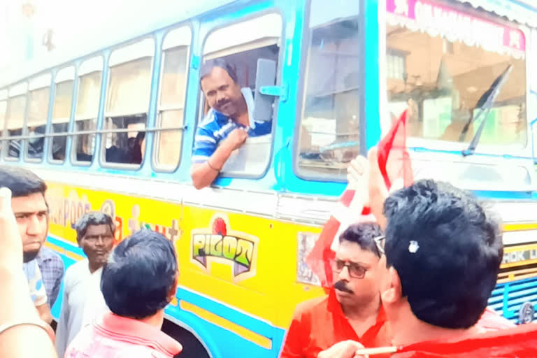 second day of bharat bandh in bengal