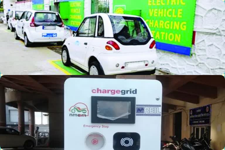 electric vehicle charging point in Indore