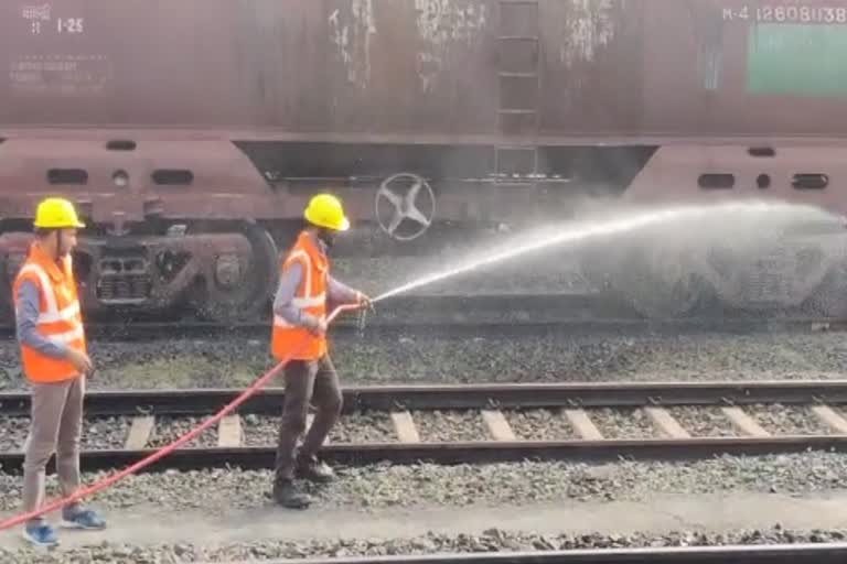 Railway first fire brigade made in MP