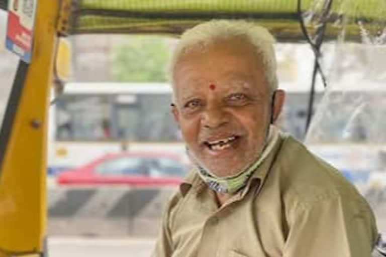 bengaluru auto driver english lecturer  inspiring story of auto driver  ബെംഗളുരു ഓട്ടോ ഡ്രൈവർ പട്ടാഭി രാമൻ  കോളജ് അധ്യാപകൻ ഓട്ടോ ഡ്രൈവർ