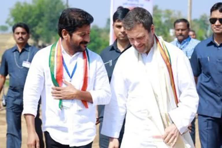 T-Congress Leaders Meet Rahul Gandhi