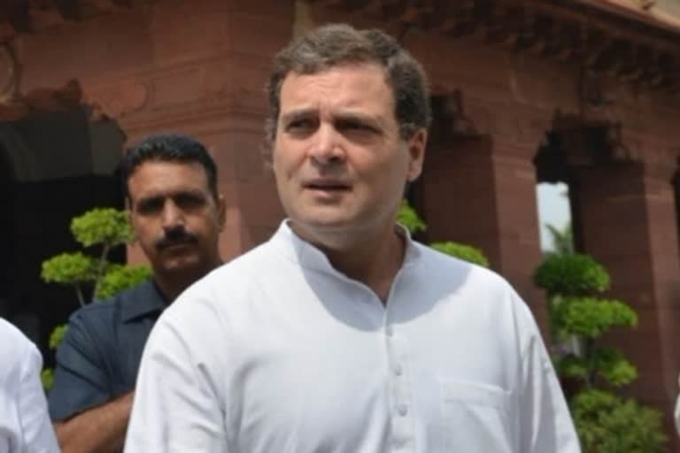 Rahul says procure every grain of paddy produced by Telangana farmers; TRS hits back