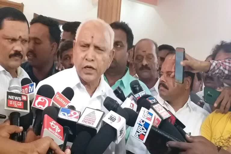 no cm changes in karnataka: ex cm bs yediyurappa