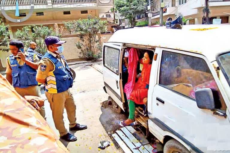 A Woman had been living in A Car for two years in hyderabad