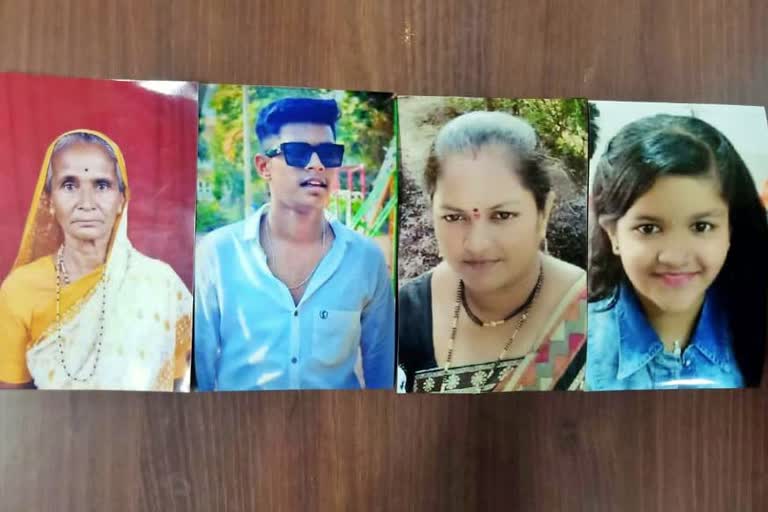 4 people of same family murdered in Viratnagar in Ahmedabad  Ahmedabad crime branch engaged in investigation  family murdered in Gujarat  Gujarat crime news  ಅಹಮದಾಬಾದ್​ನಲ್ಲಿ ನಾಲ್ವರನ್ನು ಕೊಂದು ಆರೋಪಿ ಪರಾರಿ  ಗುಜರಾತ್​ನಲ್ಲಿ ಒಂದೇ ಕುಟುಂಬದ ನಾಲ್ವರು ಕೊಲೆ  ಕೊಲೆ ತನಿಖೆ ಕೈಗೊಂಡ ಅಹಮದಾಬಾದ್​ ಕ್ರೈಂ ಬ್ರಾಂಚ್​ ಪೊಲೀಸರು  ಗುಜರಾತ್​ ಅಪರಾಧ ಸುದ್ದಿ