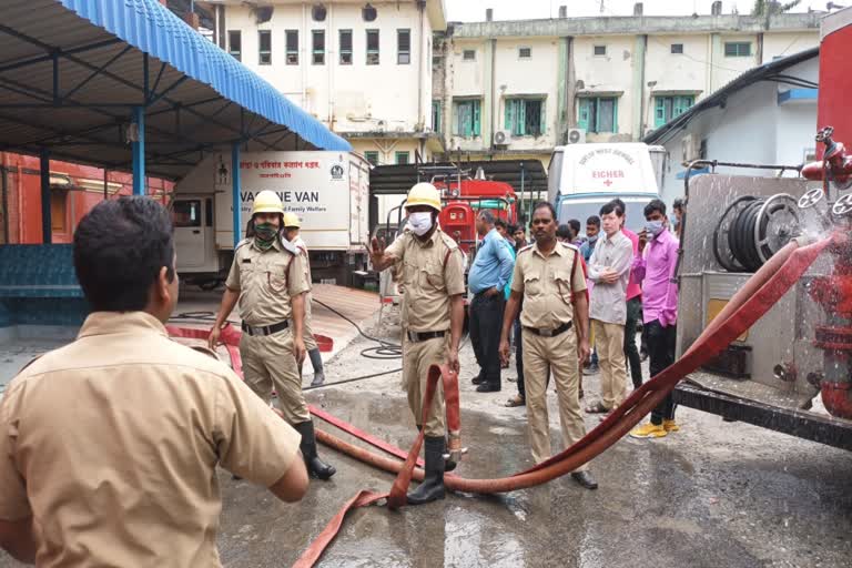 jalpaiguri hospital fire