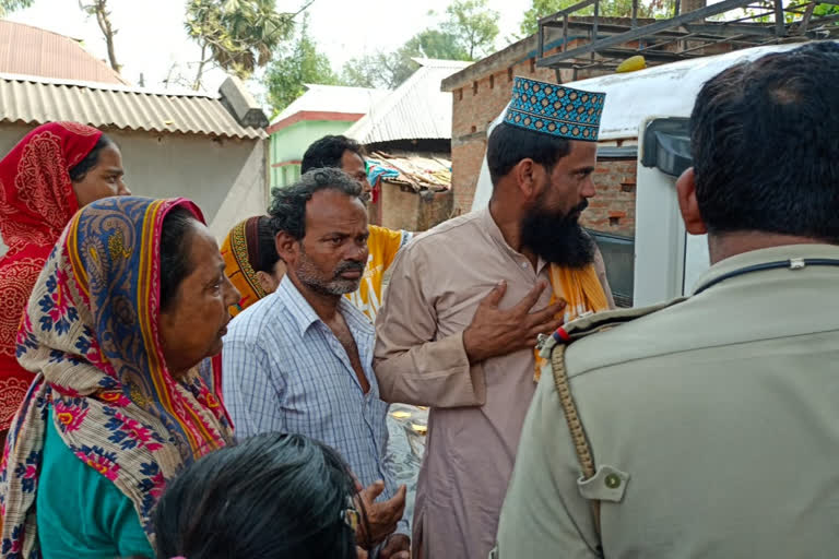 Home Return of Bagtui Families With Police Protection