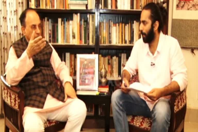 Subramanian Swamy interview  India stand over russia-ukraine war  Subramanian swamy against bjp  സുബ്രഹ്മണ്യ സ്വാമി interview  സുബ്രഹ്മണ്യ സ്വാമി മോദി സര്‍ക്കാര്‍  യുക്രൈന്‍-റഷ്യ യുദ്ധം