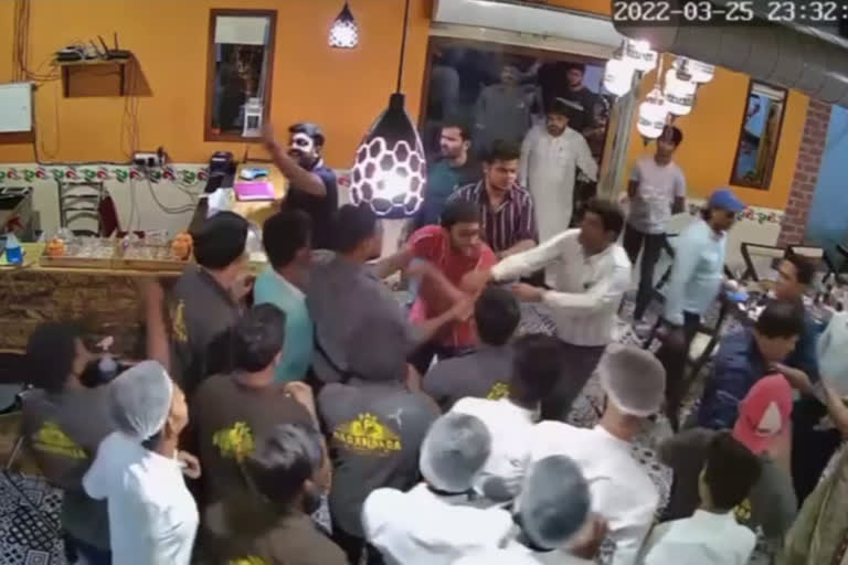 Hotel Staff Attack on Customer in bajarahills and video viral