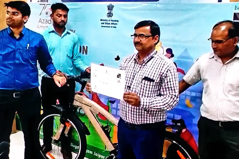 Jaipur at 5th place in Freedom to Cycle competition