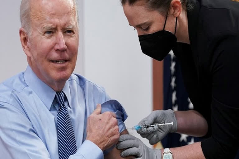 Biden receives second COVID booster shot as US launches COVID website