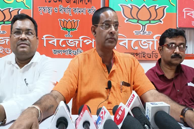 BJP alleged that the Jalpaiguri hospital set on fire