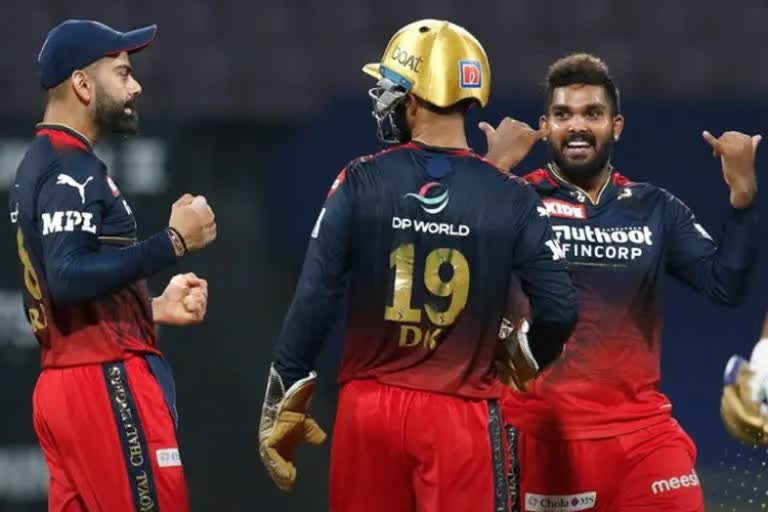 IPL 2022: Royal Challengers Bangalore won by 3 wickets against kolkata