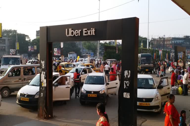 lalbazar to curb online cab drivers in the city