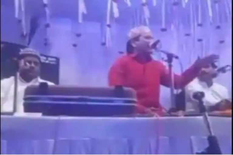 fir registered against qawwal who made objectionable statement on hindustan