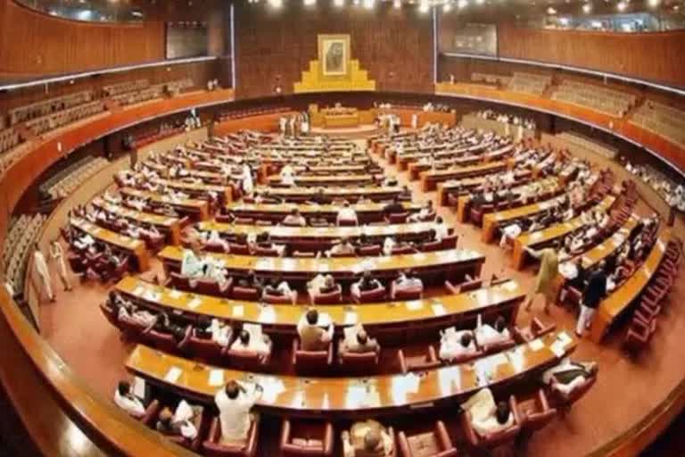 pak parliament to meet today to debate no trust motion against pm imran