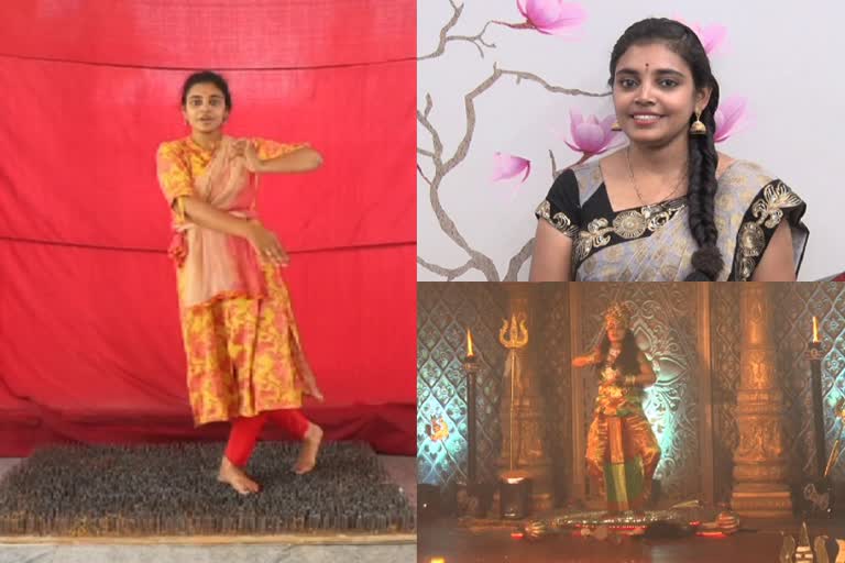 Peesapati Likhitha won world records by dancing barefoot atop nails  Visakhapatnam Peesapati Likhitha won 10 world records by dancing barefoot atop nails  സൂചിമുനകൾക്ക് മുകളിൽ കുച്ചിപ്പുടി നൃത്തം  ആണികൾക്ക് മുകളിൽ നൃത്തം ചെയ്ത് ലിഖിത  ആണികൾക്ക് മുകളിൽ നൃത്തം ചെയ്ത് ലോക റെക്കോഡ്  Visakhapatnam Peesapati Likhitha  വിശാഖപട്ടണം പീസപട്ടി ലിഖിത