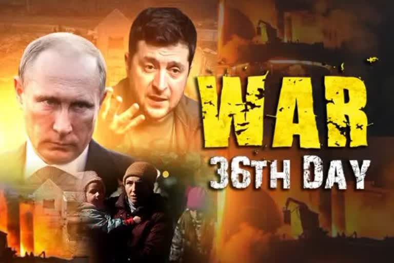 Russia Ukraine War 36th Day