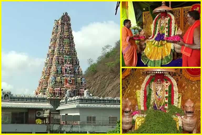 vasantha navaratrulu at vijayawada indrakeeladri temple