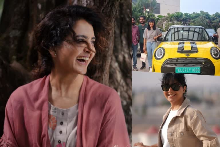 Manju Warrier buy Mini Cooper SE Electric  Mini Cooper SE Electric  ഇലക്‌ട്രിക്‌ മിനി കൂപ്പര്‍ കാര്‍ സ്വന്തമാക്കി മഞ്ജു വാര്യര്‍  ഇലക്‌ട്രിക്‌ മിനി കൂപ്പറിന്‍റെ എക്‌സ്‌ഷോറും വില  Mini Cooper SE Electric ex showroom price  Mini Cooper SE Electric features