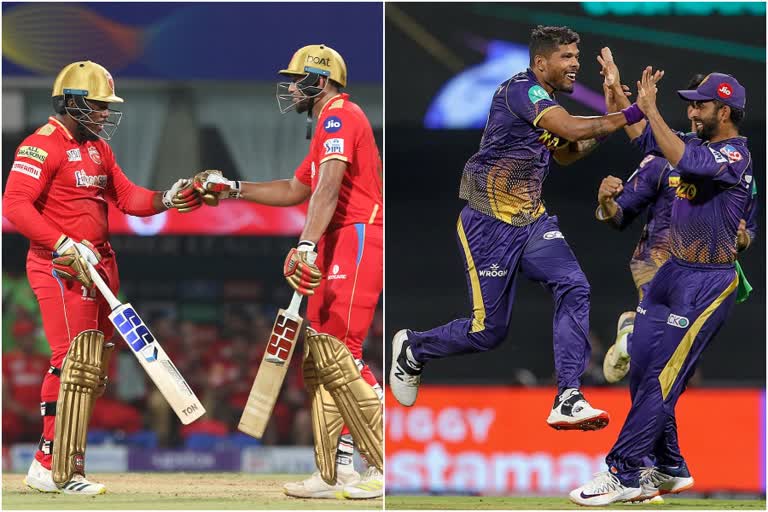 IPL 2022  kkr vs pbks match preview  IPL 2022 | ഐപിഎല്ലില്‍ ഇന്ന് പഞ്ചാബ് കിംഗ്‌സ് - കൊൽക്കത്ത നൈറ്റ് റൈഡേഴ്‌സ് പോരാട്ടം  Slug IPL 2022 Kolkata knight riders vs Punjab kings match preview  ipl match preview  ജയം തുടരാന്‍ പഞ്ചാബ്  വിജയവഴിയില്‍ തിരിച്ചെത്താന്‍ കൊല്‍ക്കത്ത  റസലിന്‍റെ കാര്യത്തില്‍ ആശങ്ക  Wankhede Stadium in Mumbai  സീസണിലെ രണ്ടാം ജയമാണ് ഇരുടീമുകളുടെയും ലക്ഷ്യം  Concerns about Russell  ipl 2022 updates  punjab kings skipper mayank agarwal  sheryas iyer