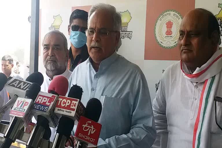 CM Bhupesh Baghel targeted former CM Raman Singh