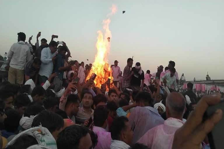 Colonel Kirori Singh Bainsla funeral