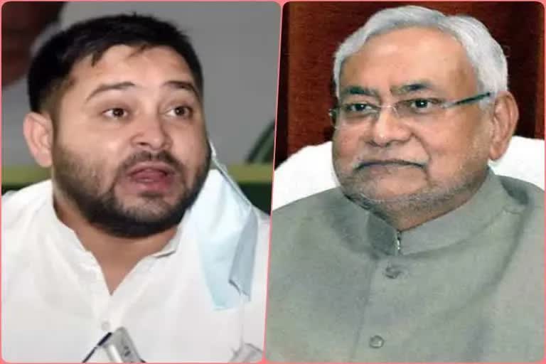 Tejashwi Yadav on cm nitish kumar over Law and Order in Bihar