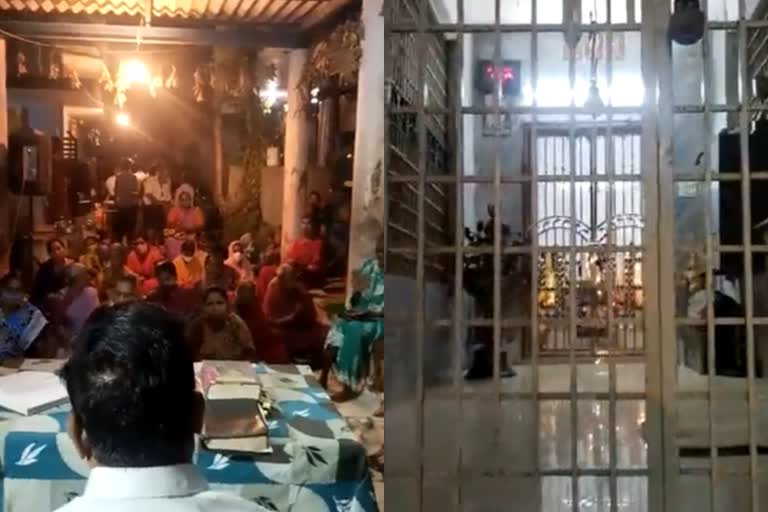 andhra bjp claims rama temple illegally occupied  police refute bjp claims of rama temple illegally occupied  rama temple christian prayers  ആന്ധ്രാ പ്രദേശ് രാമ ക്ഷേത്രം അനധികൃതമായി കൈവശപ്പെടുത്തി  രാമ ക്ഷേത്രം ക്രിസ്ത്യന്‍ പ്രാര്‍ഥന ഈസ്റ്റ് ഗോദാവരി പൊലീസ്  രാമ ക്ഷേത്രം ക്രിസ്ത്യന്‍ പ്രാര്‍ഥന ബിജെപി ആരോപണം