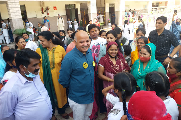 Education Minister Manish Sisodia