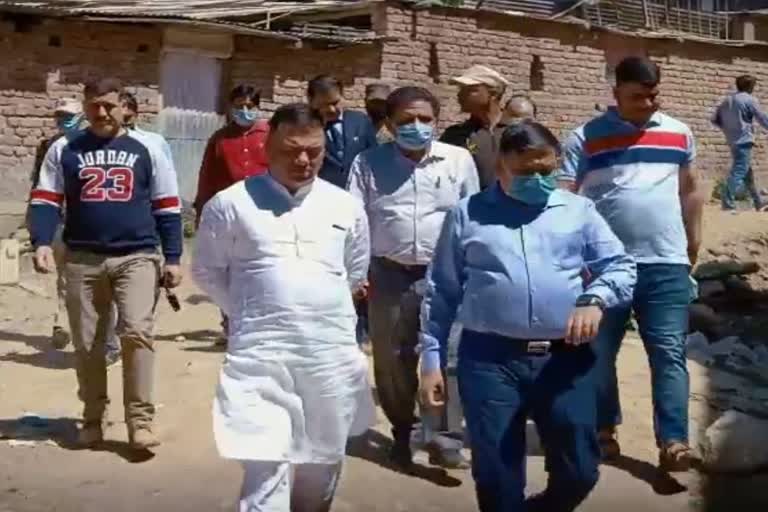 DC Ashok sharma visit DH Kishtwar