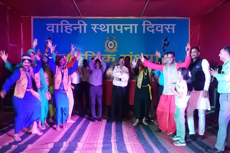 CRPF 134 Battalion jawans danced