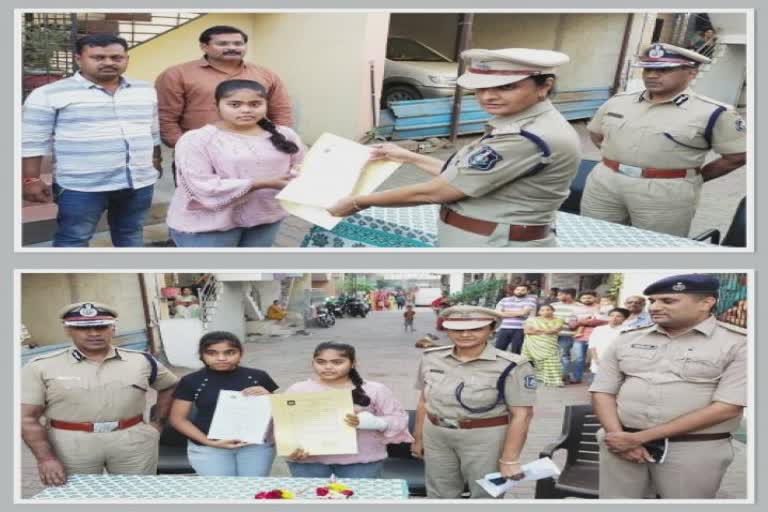 Surat Girl's Bravery: ચોરો સામે બાથ ભીડનાર યુવતીનું પોલીસે કર્યું સન્માન