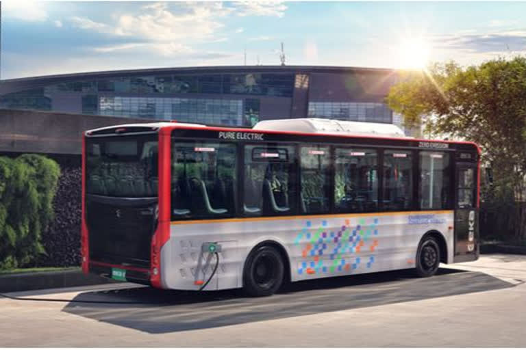 Commercial EV maker EKA unveils its first e-bus E9