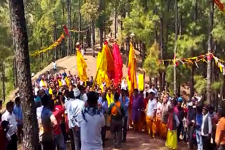 Ufrai Devi temple in rudraprayag