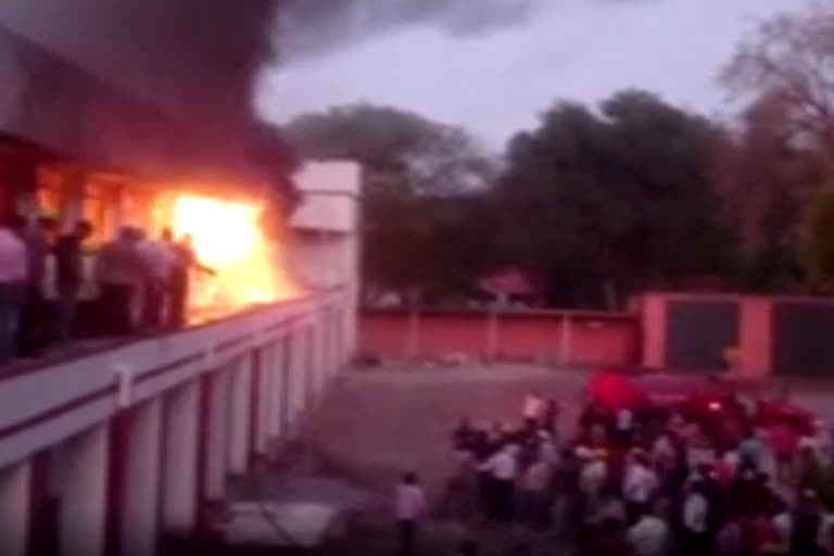 Fire in Railway workshop in Kota