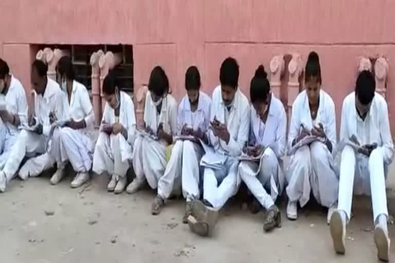 nursing students openly copying in mp