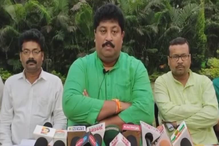 bapi sarkhel alleged on bjp and bjd for vice chairman election in paradeep