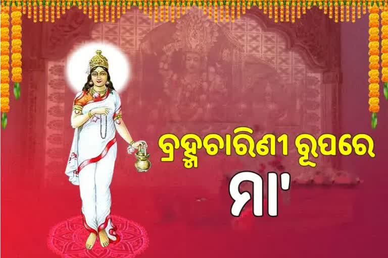 ନବରାତ୍ରୀ: ଦ୍ବିତୀୟ ଦିନରେ ବ୍ରହ୍ମଚାରିଣୀଙ୍କ ପୂଜା