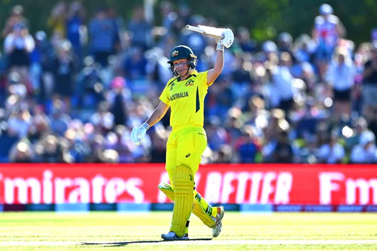 Australia Women vs England Women : Alyssa Healy  world