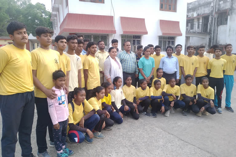 netball players in godda