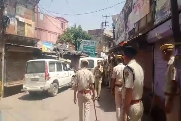 silence on the streets after Karauli Uproar