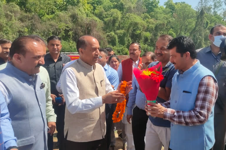 jairam thakur visit Paonta Sahib