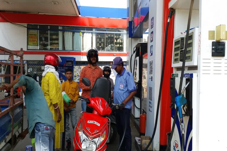 Diesel price in Ranchi