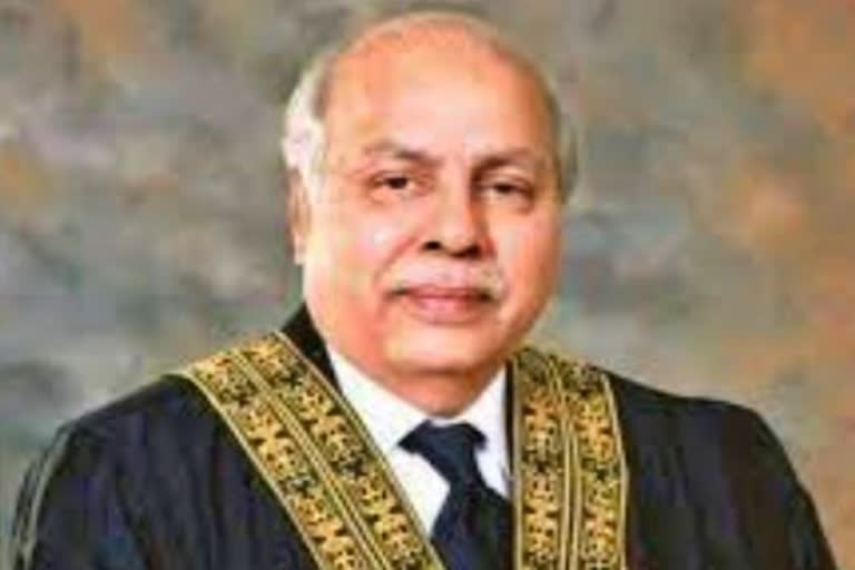 former Chief Justice of Pakistan Justice Gulzar Ahmed